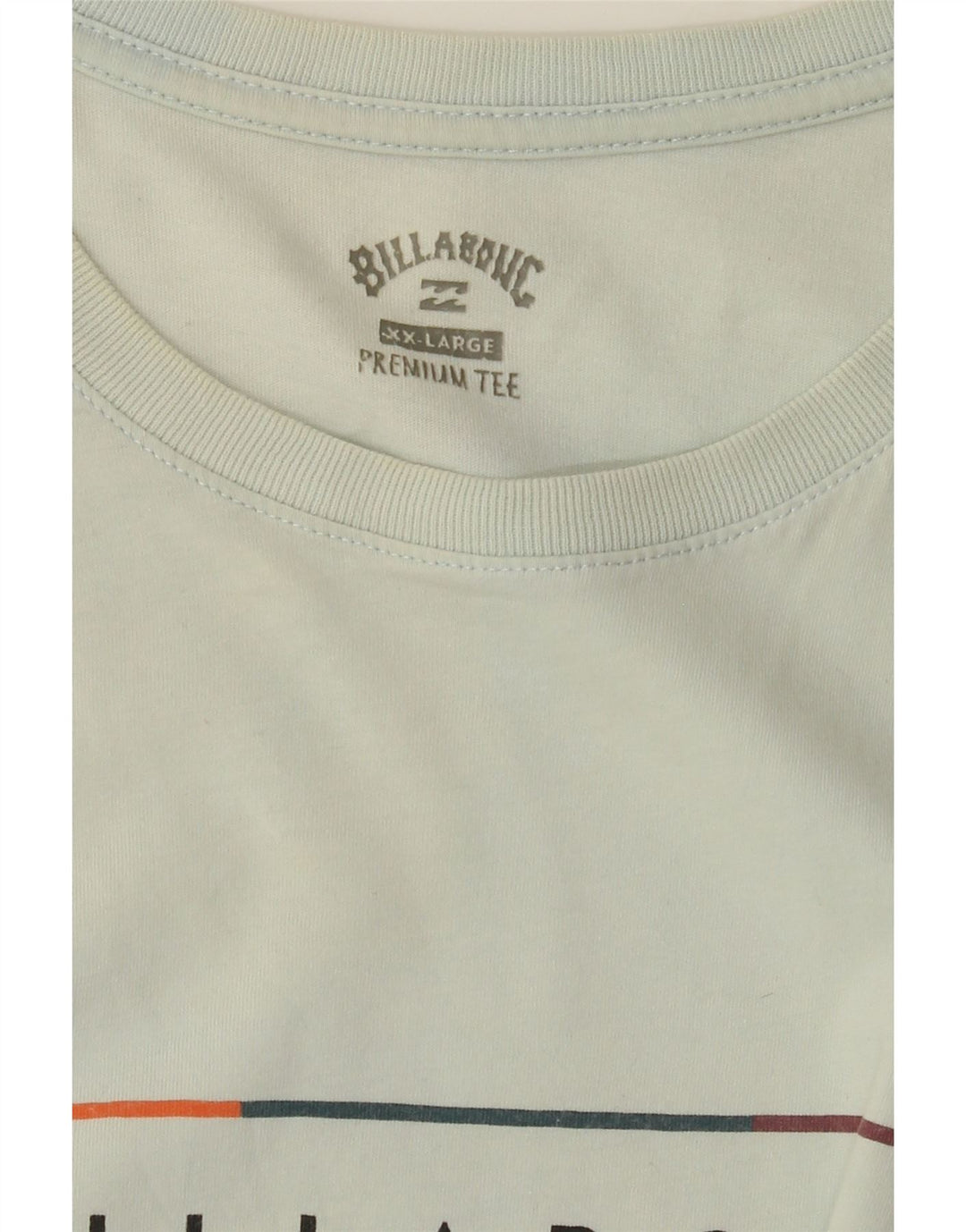 BILLABONG Мужская футболка с рисунком Top 2XL Синяя