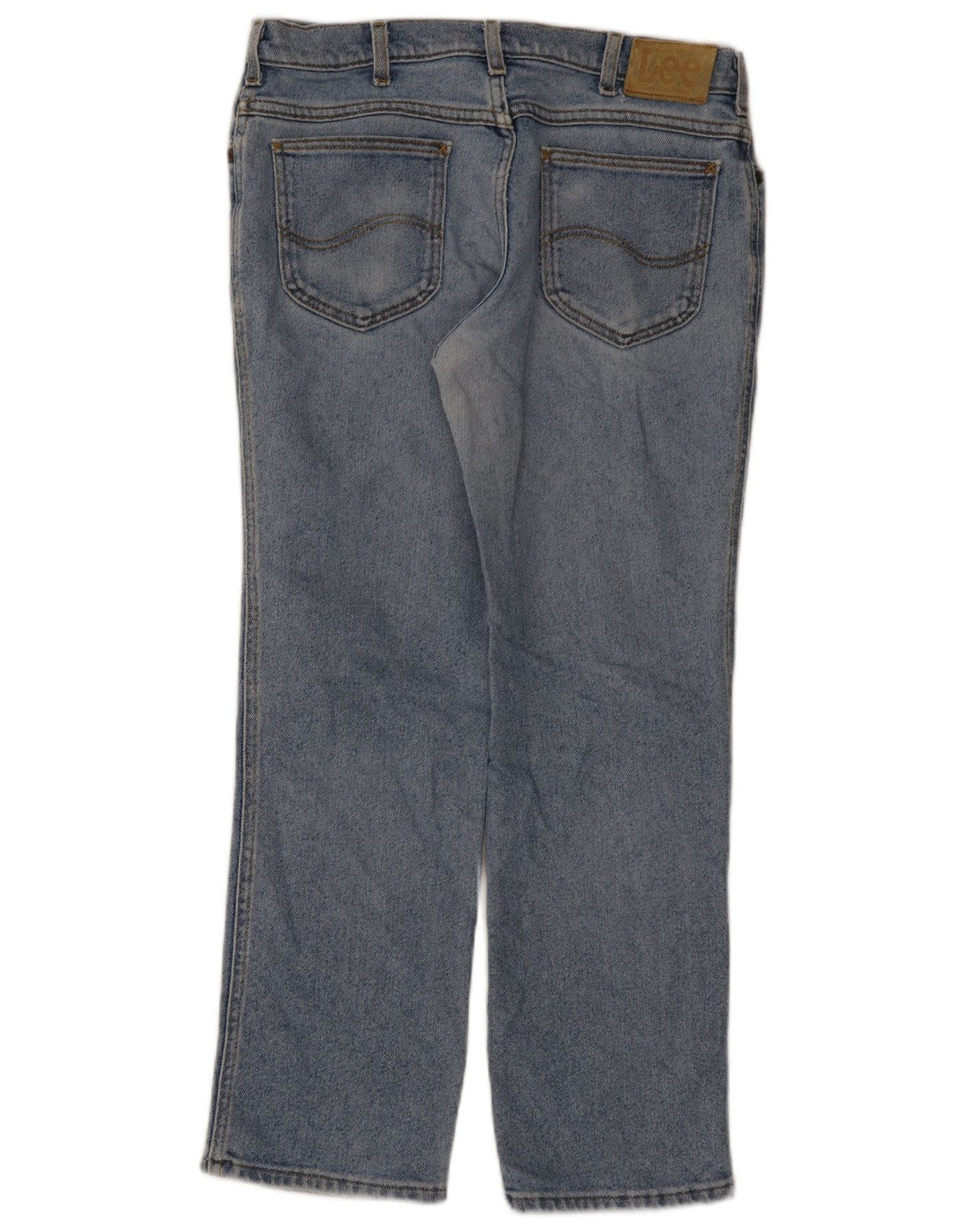 Мужские прямые джинсы Lee W34 L30, синий хлопок