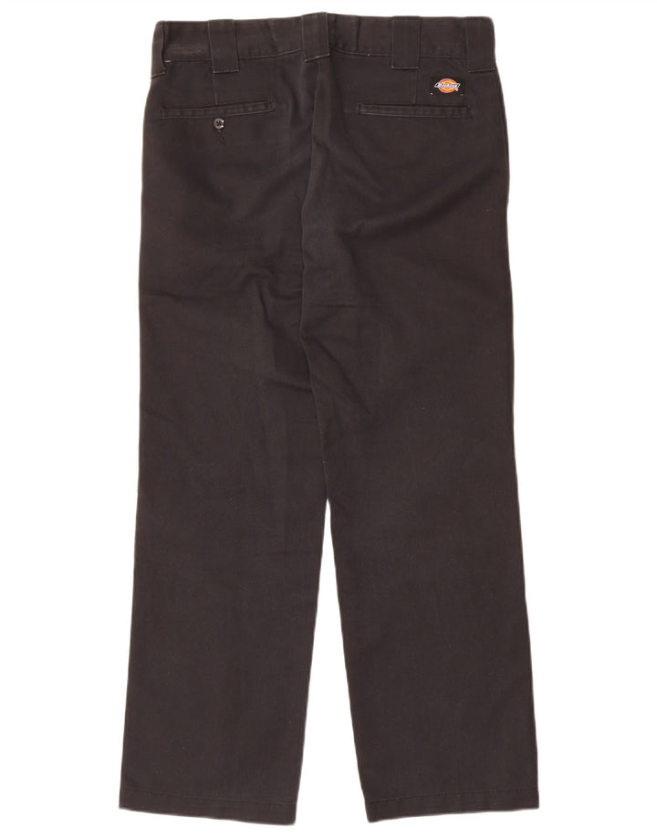 Мужские узкие прямые брюки-чинос Dickies W30 L30, черный полиэстер