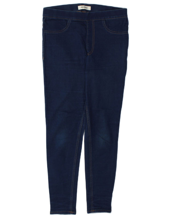 Marks & Spencer Womens Jegging Jeans UK 10 Small W27 L26 Navy Blue Cotton