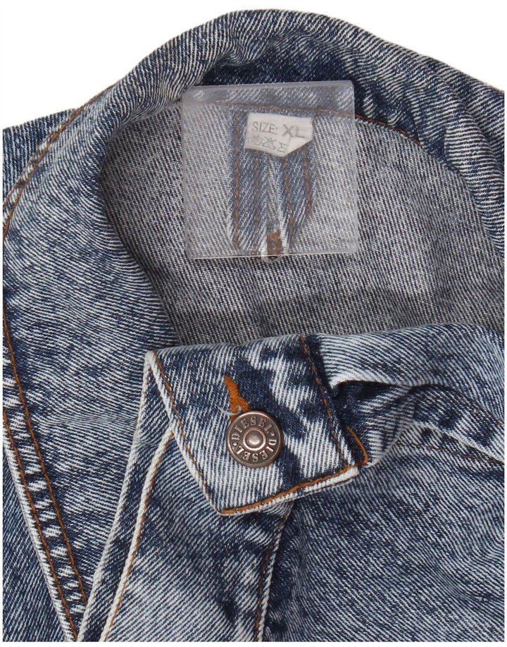 Мужская джинсовая куртка Diesel UK 42 XL синяя