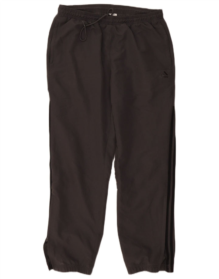 Мужские спортивные брюки ADIDAS, джоггеры, большой серый полиэстер