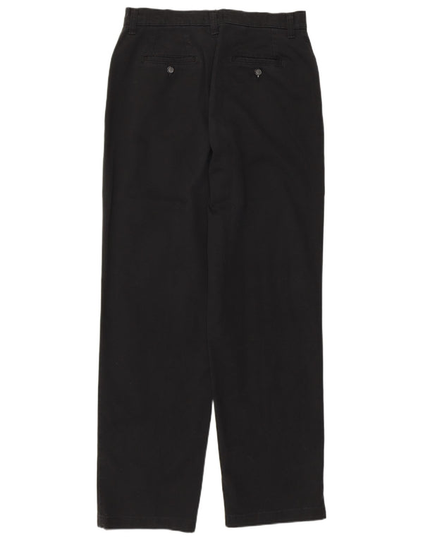 Женские прямые повседневные брюки Lee, США 8, средние W30 L30, черные, хлопковые