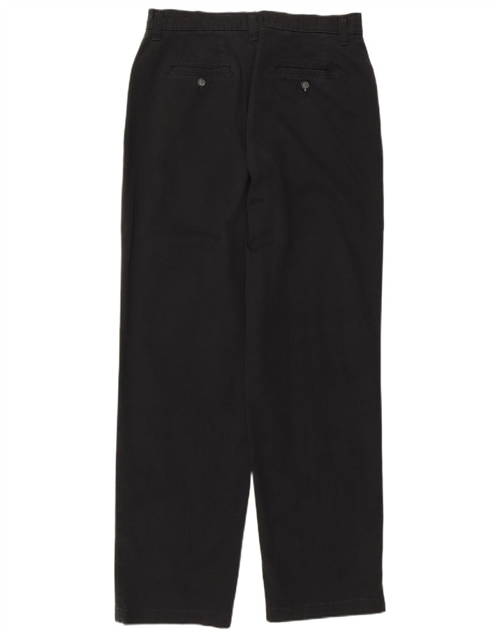 Женские прямые повседневные брюки Lee, США 8, средние W30 L30, черные, хлопковые