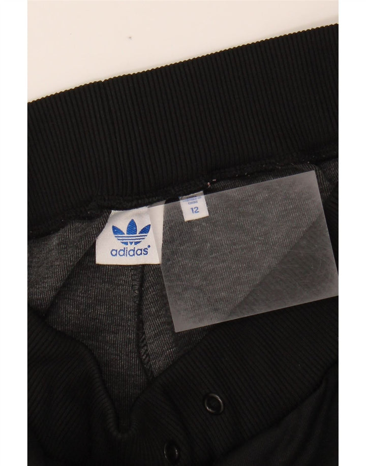 Женские спортивные брюки Adidas Joggers UK 12, средний черный полиэстер