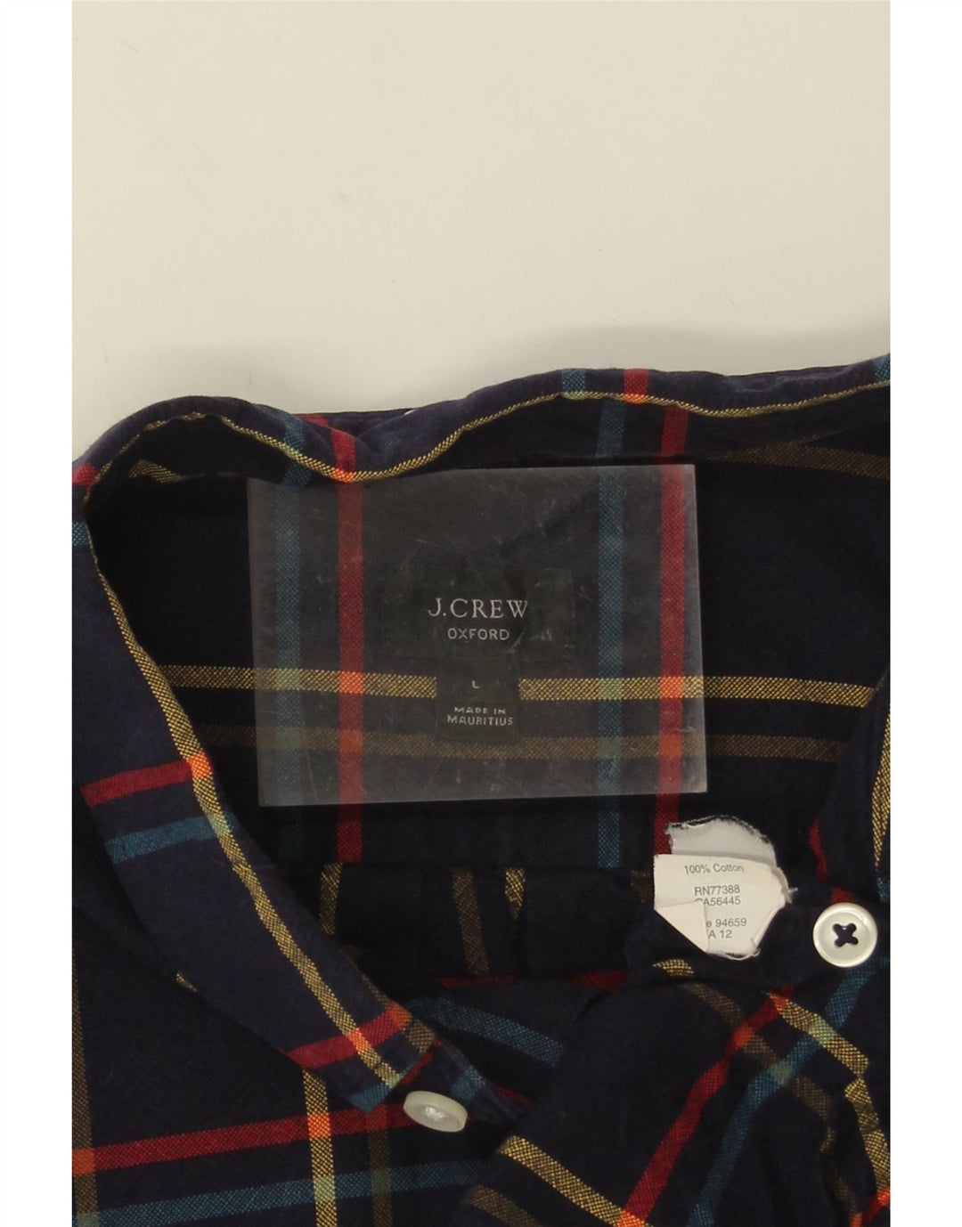 Мужская фланелевая рубашка J. Crew, большой размер, темно-синяя клетка, хлопок