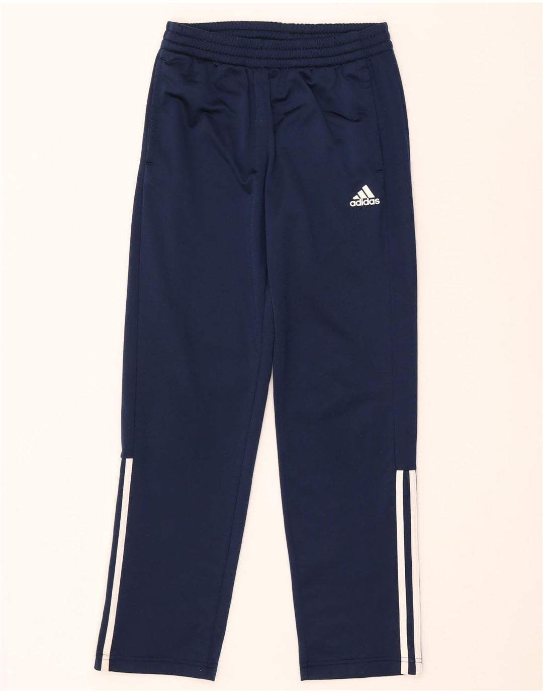 Спортивные брюки Adidas для мальчиков 11-12 лет, темно-синий, полиэстер