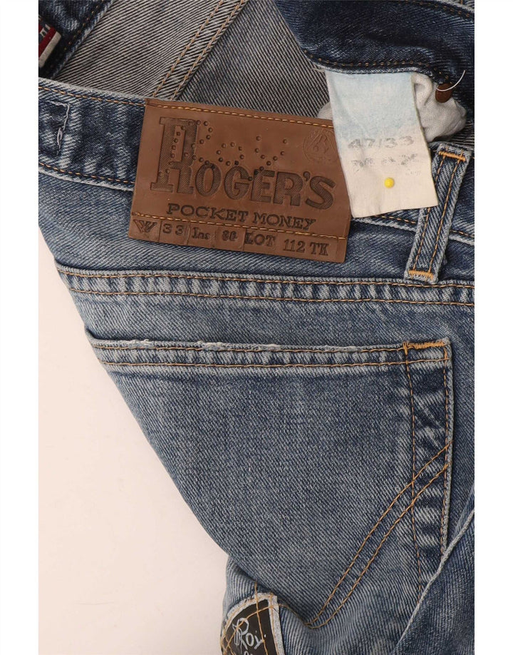 Мужские прямые джинсы Roy Rogers W33 L33 синие