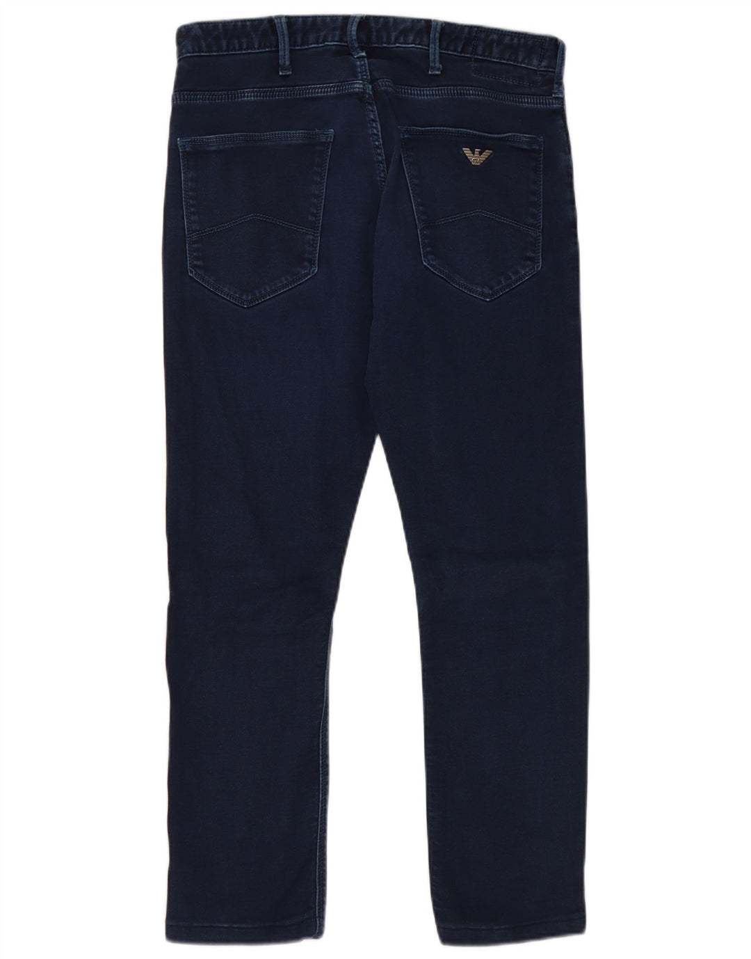 EMPORIO ARMANI Womens Slim Jeans W29 L26 Blue