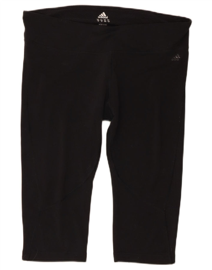 Женские леггинсы-капри Adidas UK 18 XL, черные