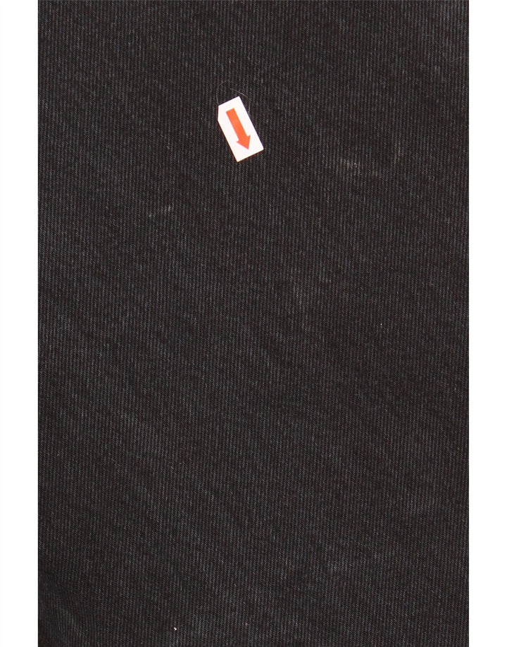 Мужские прямые джинсы LEVI'S 501 W34 L34, черный хлопок