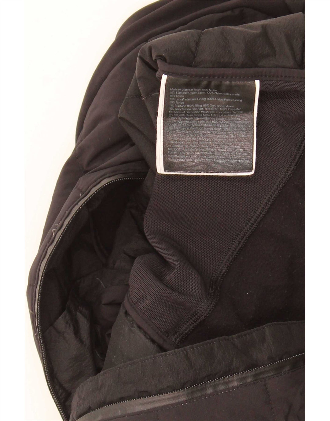 Женский жилет Lululemon US 6, средний черный нейлон