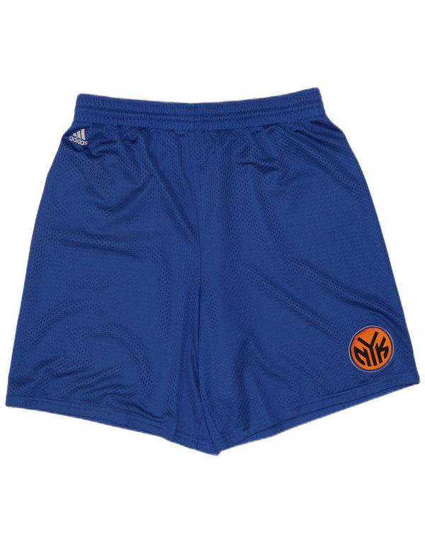 Мужские спортивные шорты ADIDAS New York Knicks, большие синие, полиэстер