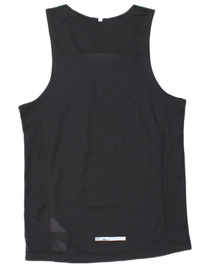 Мужской жилет Nike Dri Fit, маленький черный полиэстер