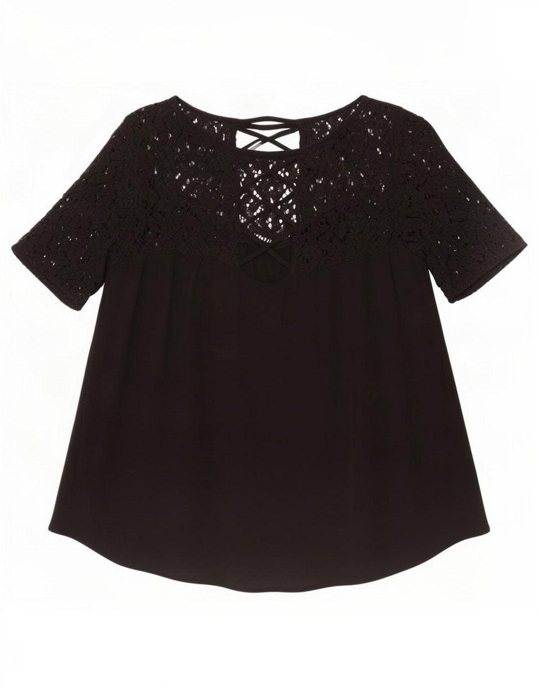Женская блузка Zara Top UK 12, средний черный