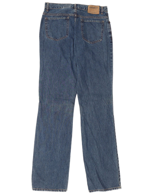 Женские джинсы EDDIE BAUER Bootcut US 10, большие размеры W32 L35, синие, хлопок