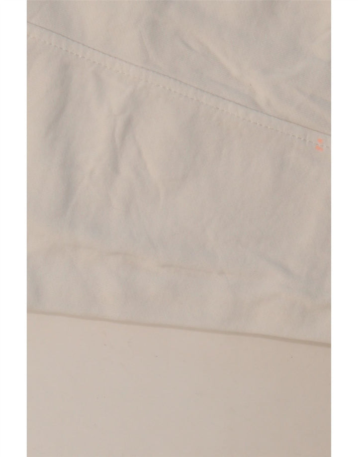 CALVIN KLEIN JEANS Мужской свитшот, джемпер среднего размера, белый хлопок, хлопок