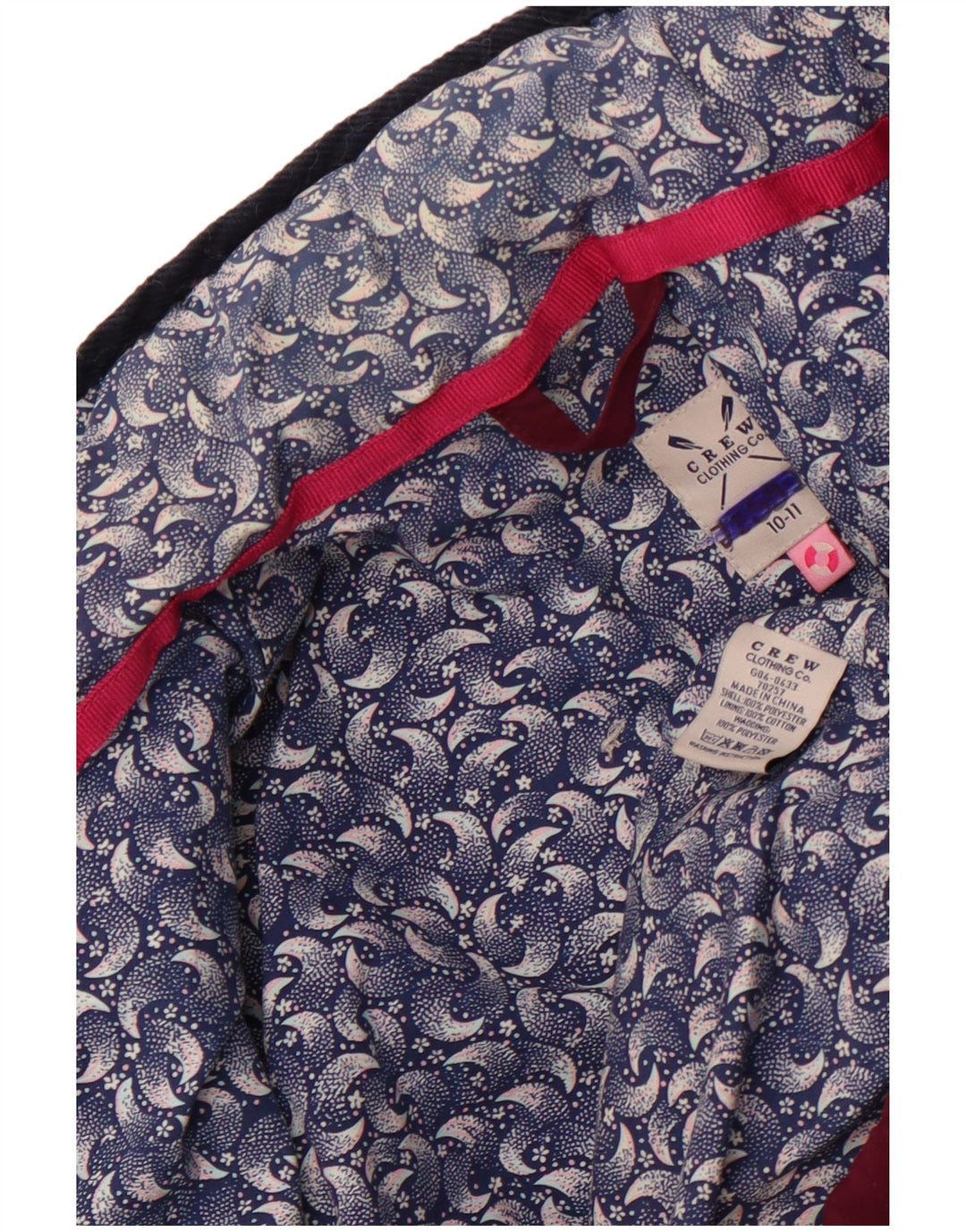 ОДЕЖДА ЭКИПАЖА Стеганая куртка для девочек 10-11 лет бордовый полиэстер