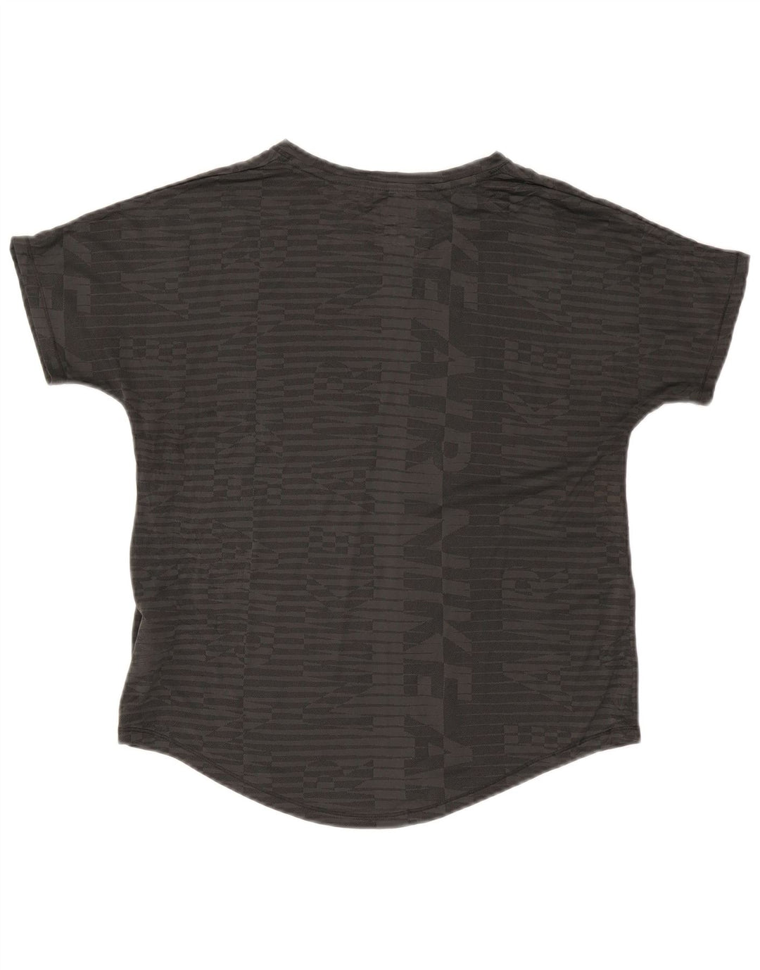 Женская футболка с графическим принтом Nike Top UK 14, средний серый полиэстер