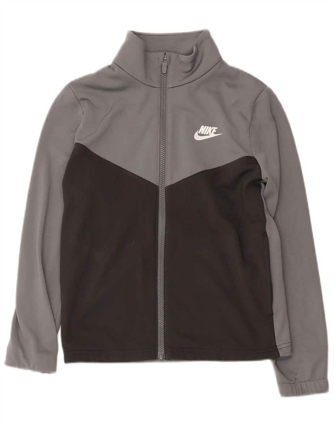 Спортивный костюм с графическим рисунком для мальчиков Nike, 10–11 лет, средний серый цвет с цветными блоками