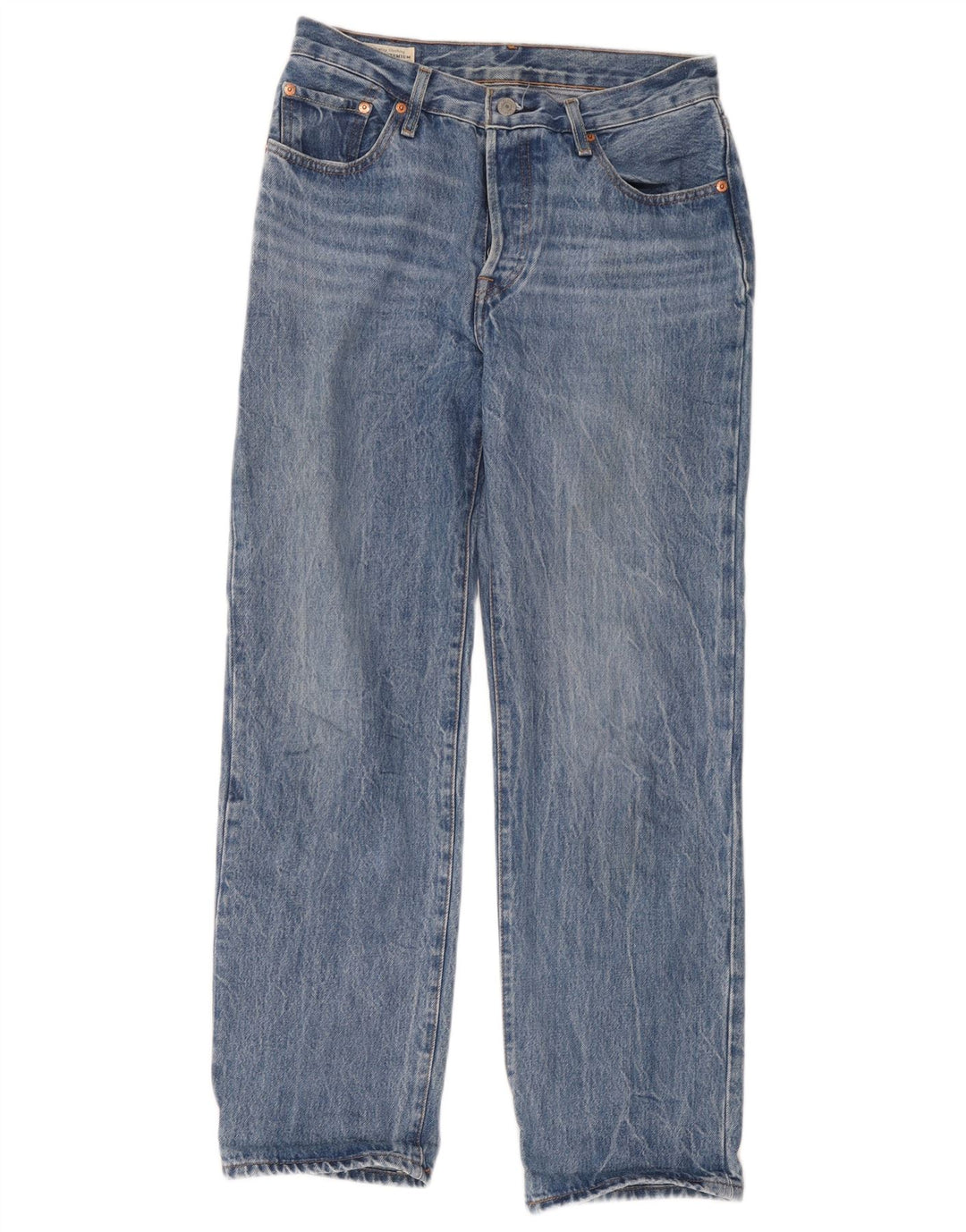Мужские прямые джинсы Levi's W26 L30 синие, хлопок