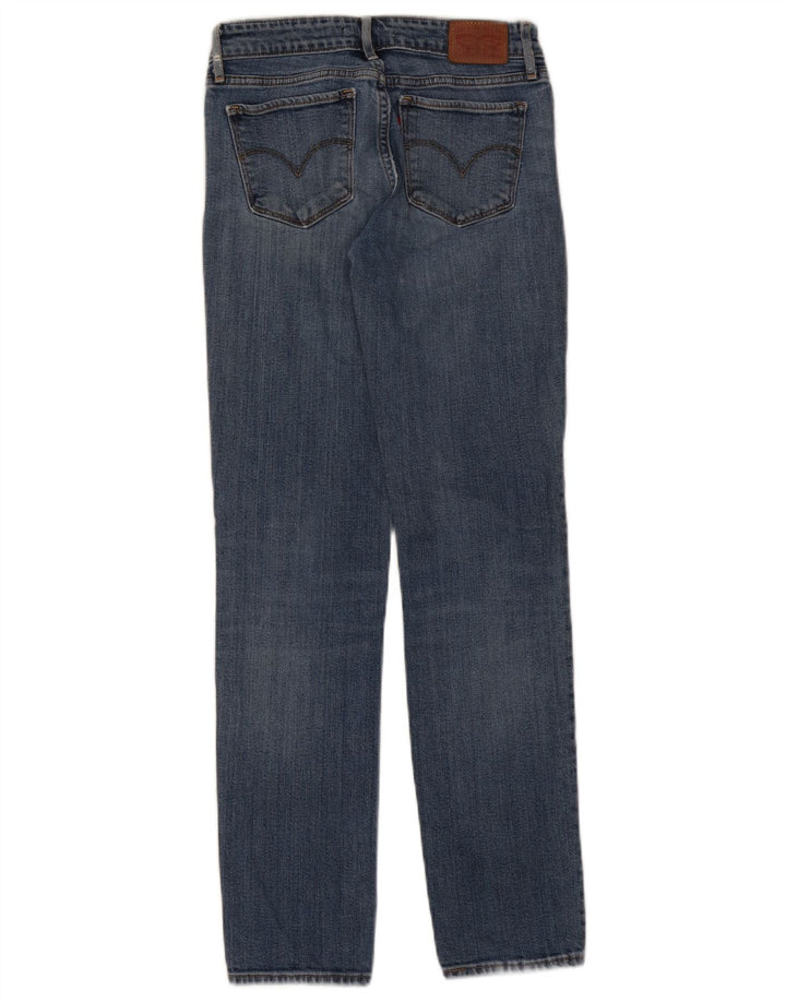 Женские узкие джинсы Levi's 712 W26 L30 синие, хлопок