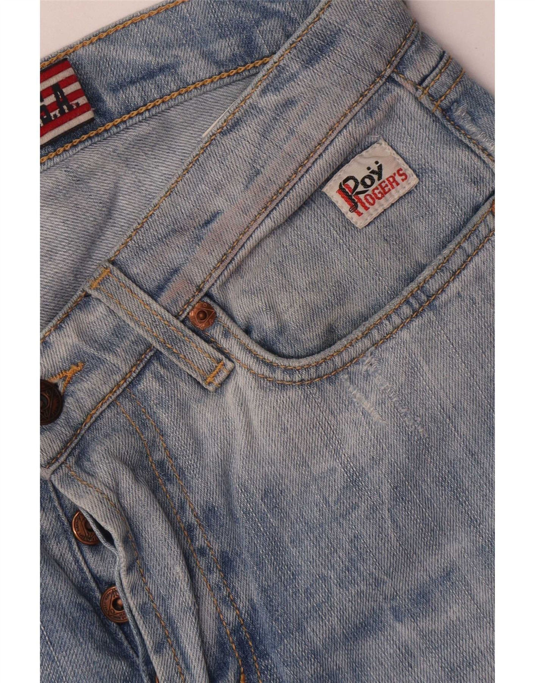 Мужские прямые джинсы Roy Rogers W30 L31 синие, хлопок