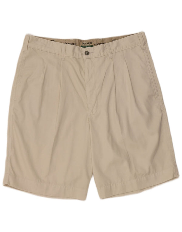 Мужские шорты чинос Dockers W36, большие, бежевые, хлопок