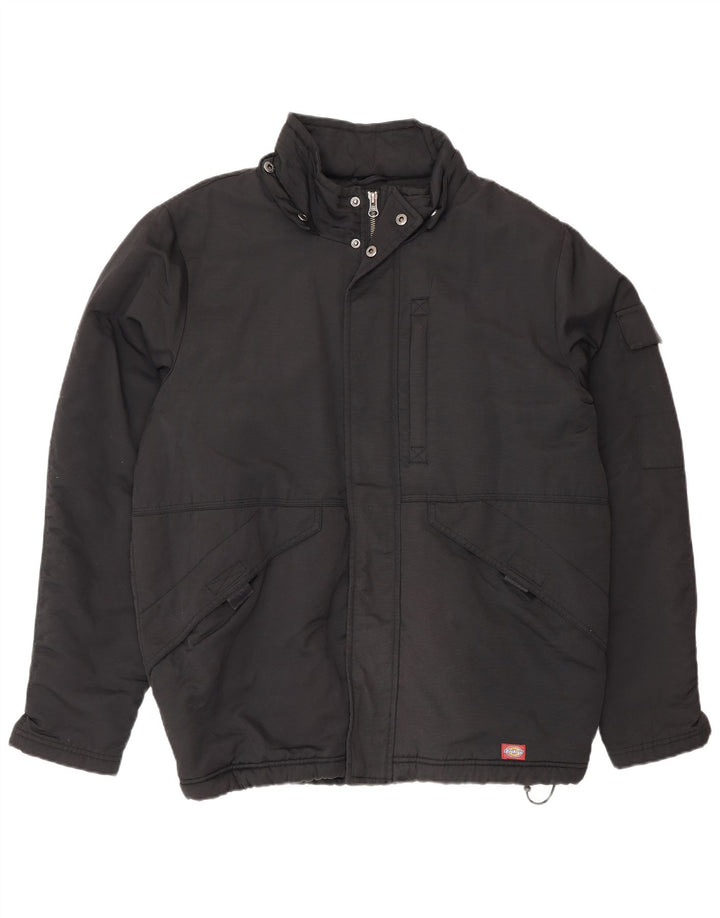 Мужская ветровка Dickies UK 40, большая черная хлопковая куртка
