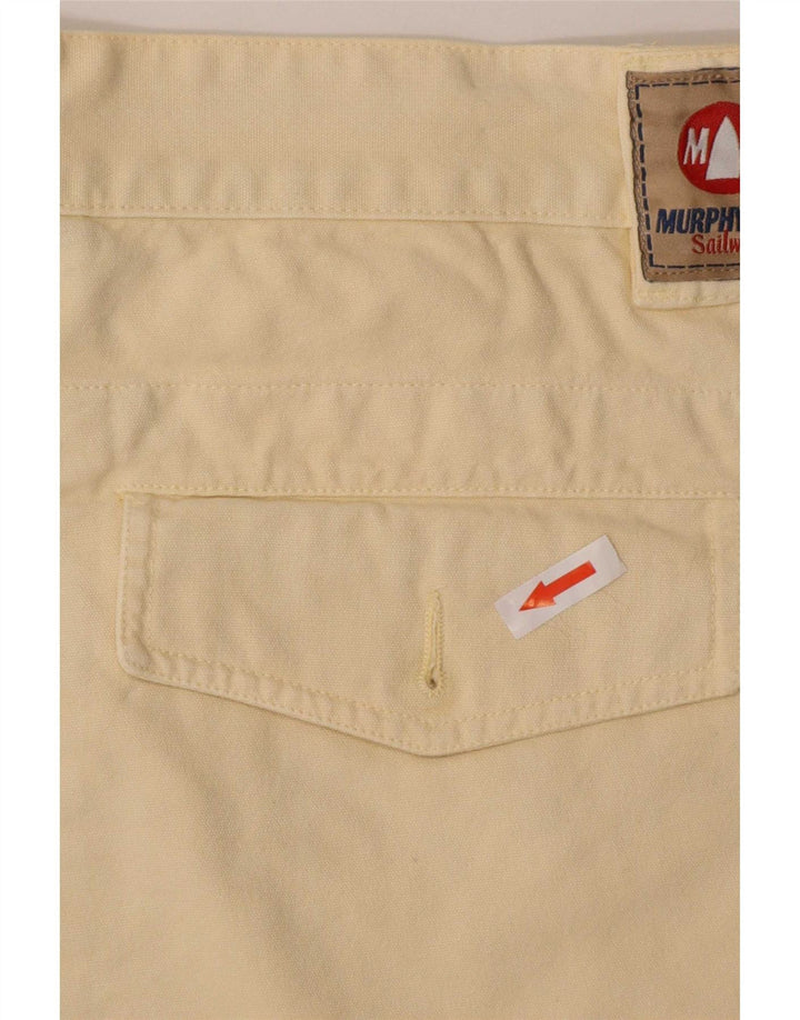 Мужские шорты чинос Murphy & Nye Medium W33 Бежевые, хлопок