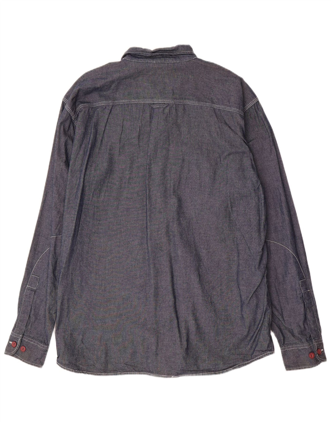 Мужская рубашка LEE XL, темно-синяя, хлопок