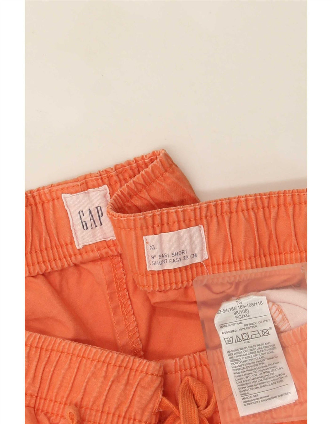 Мужские шорты чинос Gap XL W38 Оранжевые, хлопок