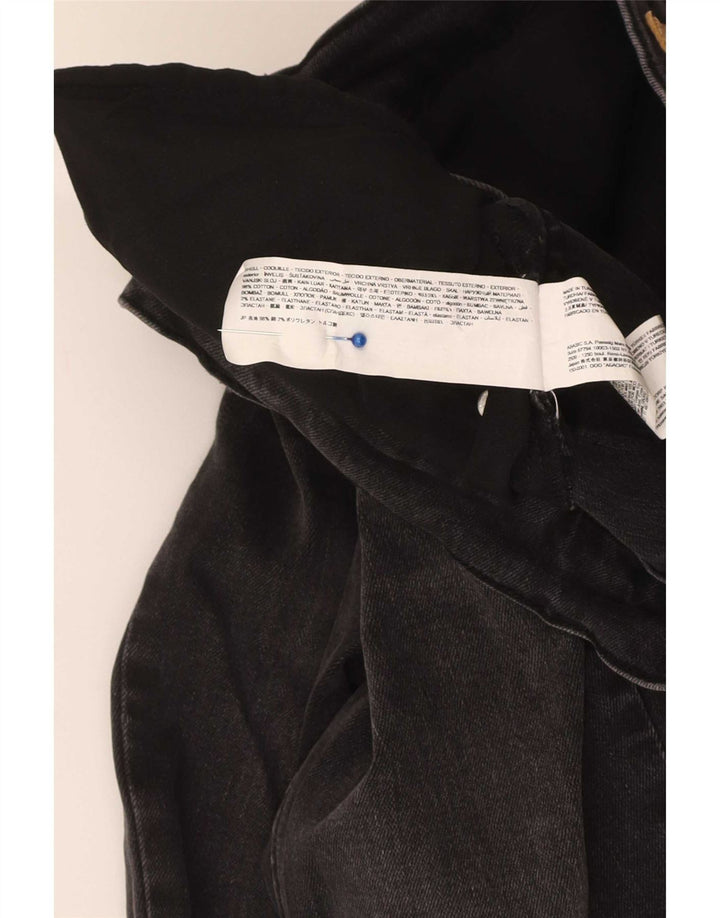 Женские узкие расклешенные джинсы Desigual EU 36 Small W26 L33, черный хлопок