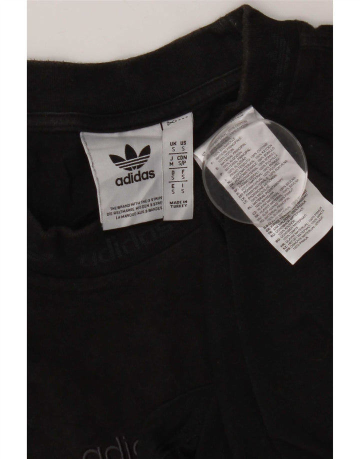 Adidas Мужская футболка Top Small Black Cotton