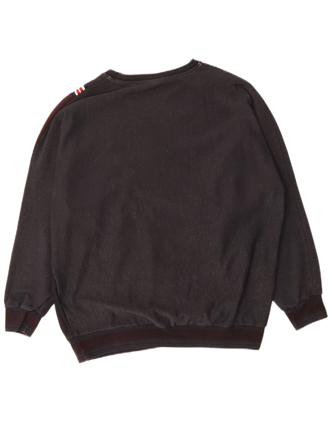 ELLESSE Мужской свитшот с рисунком, большой хлопковый джемпер темно-синего цвета с цветными блоками