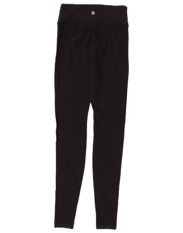 Женские леггинсы Lululemon US 2 XS, черные, синтетические