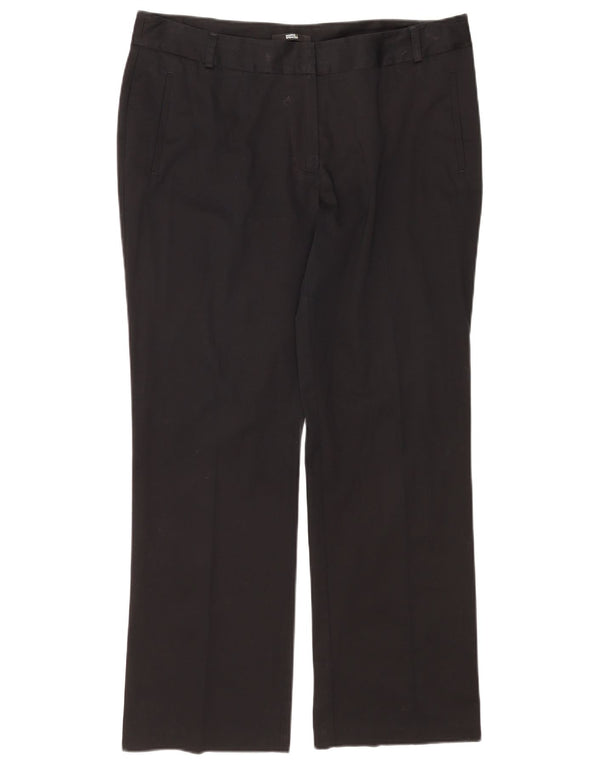Женские повседневные брюки Marks & Spencer Bootcut UK 16, большие W38 L30, черные