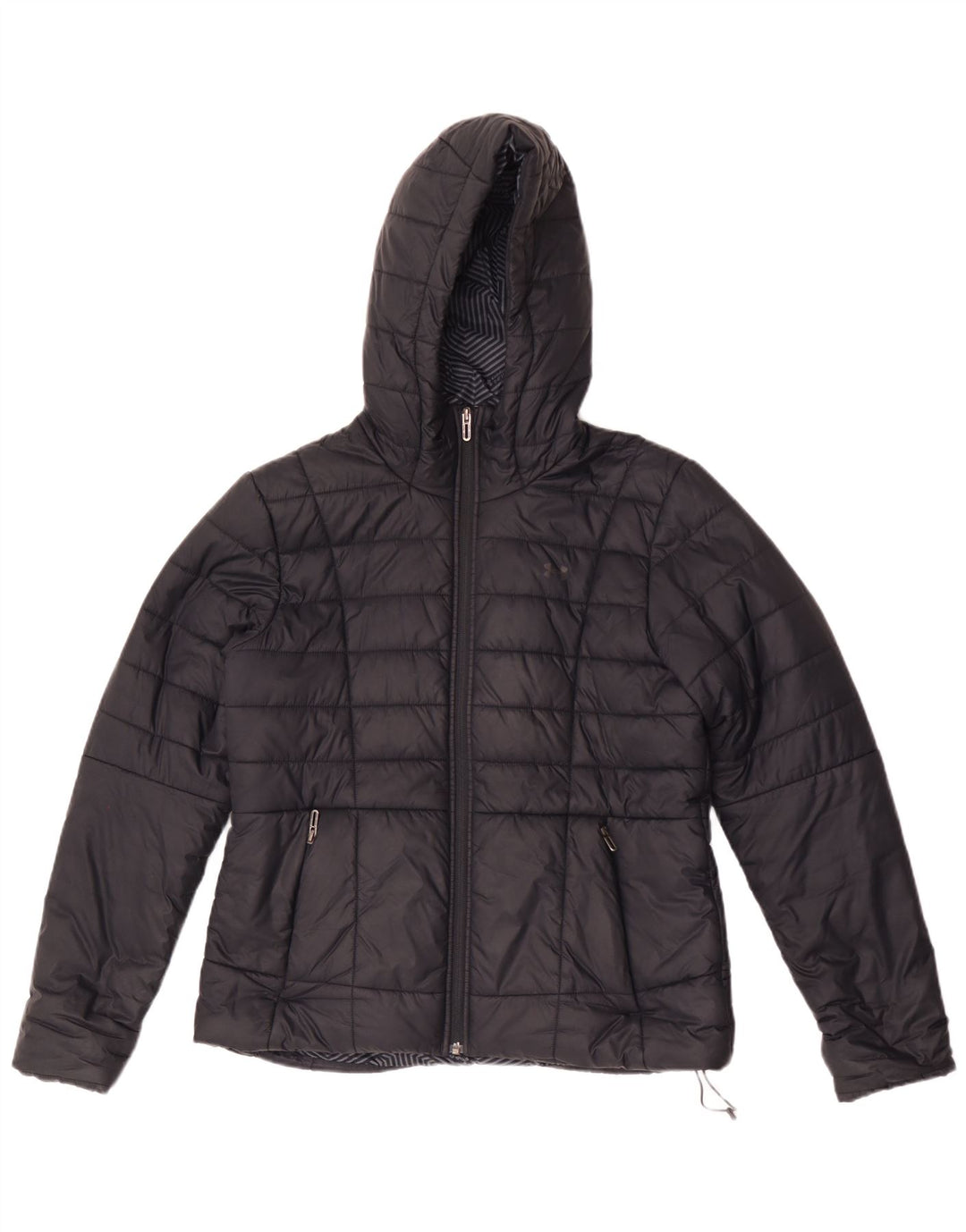 Женская утепленная куртка с капюшоном Under Armour Cold Gear UK 14, средний черный