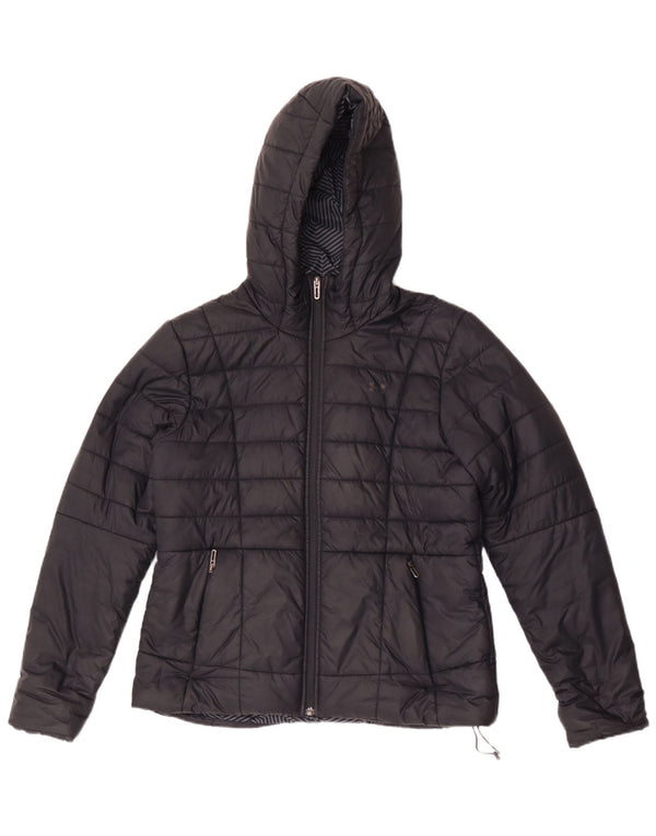 Женская утепленная куртка с капюшоном Under Armour Cold Gear UK 14, средний черный