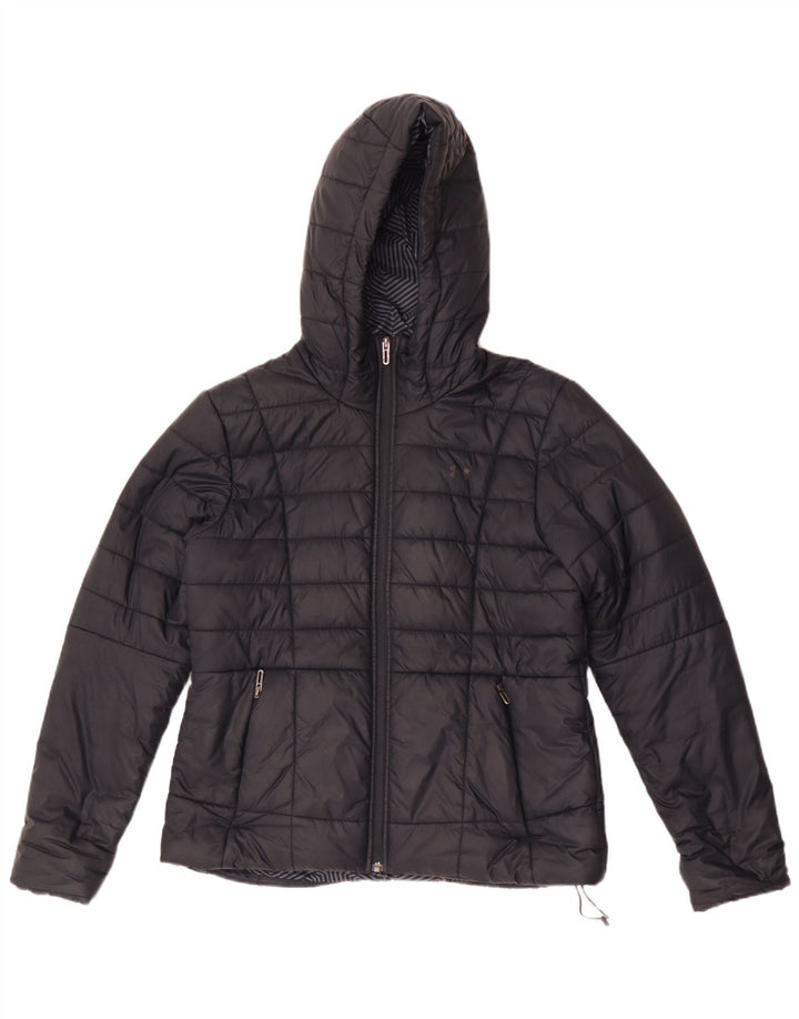 Женская утепленная куртка с капюшоном Under Armour Cold Gear UK 14, средний черный