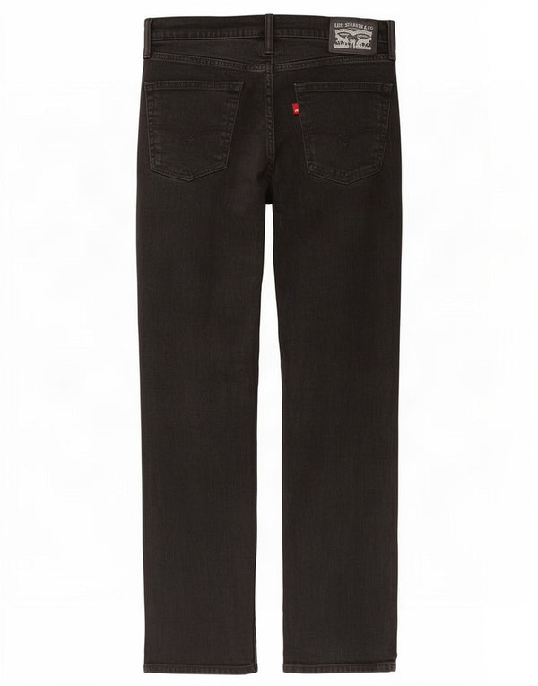 Мужские прямые джинсы Levi's W32 L32, черный хлопок