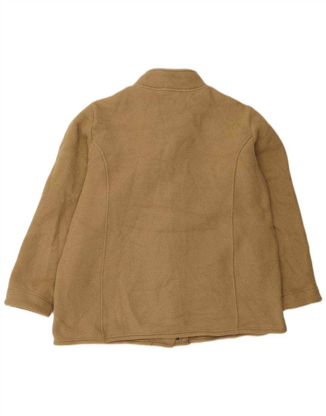 Женская флисовая куртка Marks & Spencer UK 20 2XL Коричневый полиэстер