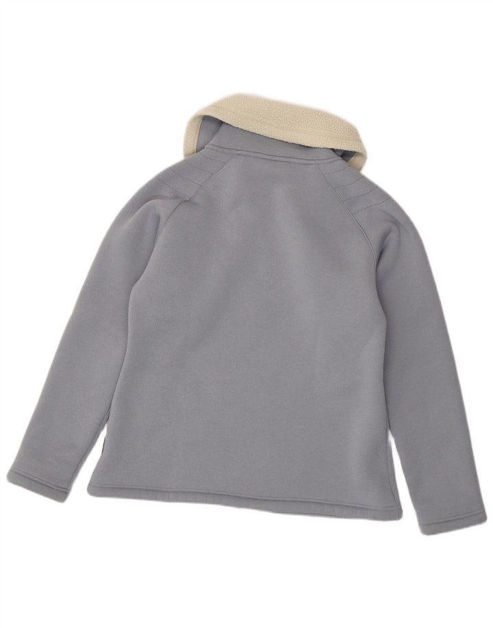 Женская куртка шерпа Jack Wolfskin UK 16, большой синий полиэстер