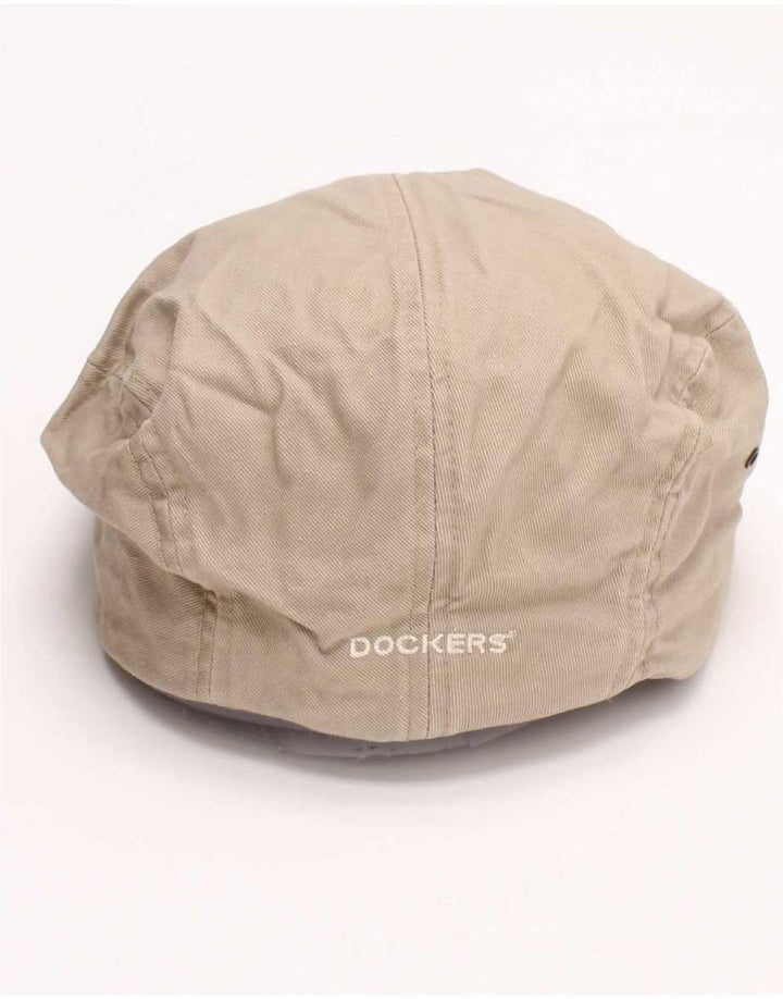 Мужская плоская кепка Dockers среднего бежевого цвета, хлопок