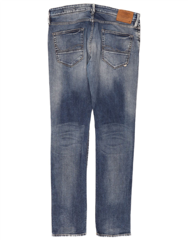 Мужские узкие джинсы Jack & Jones W36 L33 синие