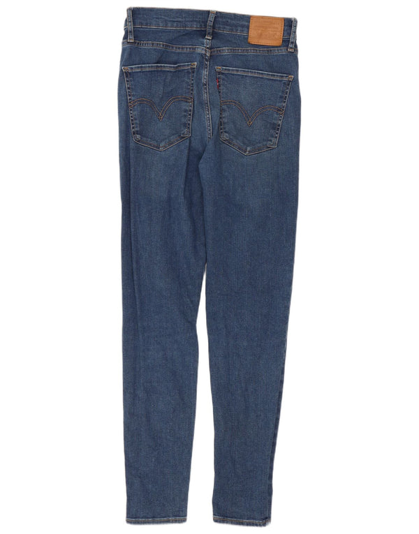 Женские джинсы суперскинни Levi's Mile High W27 L27, синий хлопок