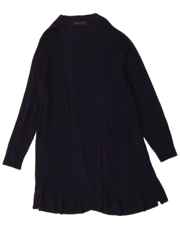 Женский удлиненный открытый кардиган Marks & Spencer UK 18 XL темно-синий