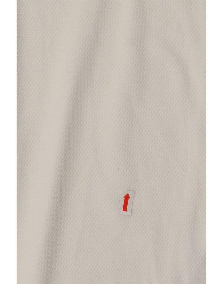 Мужская рубашка-поло AUSTRALIAN L'ALPINA IT 56 3XL, полиэстер белого цвета с цветными блоками