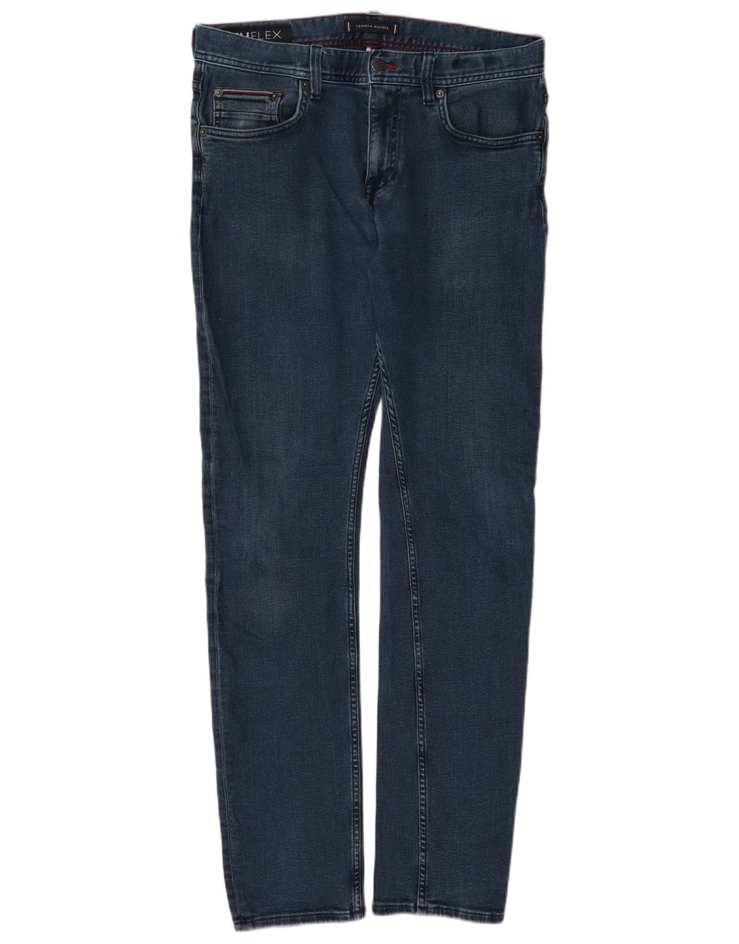 Женские узкие джинсы Tommy Hilfiger Bleecker W32 L34, синий хлопок