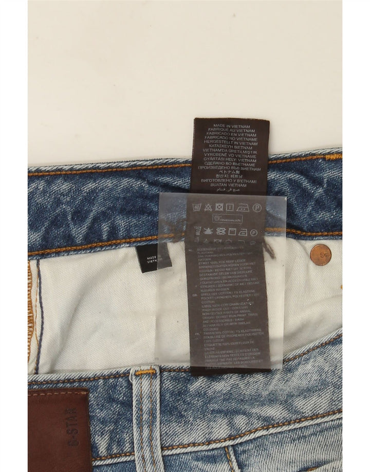 Мужские джинсы G-Star 3301 Slim W36 L38 Синие, хлопок